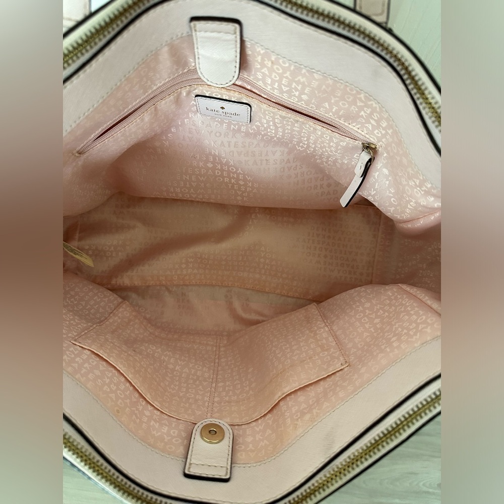 kate spade Blush Pink Satchel with Adjustable Strap - Picture 10 of 15